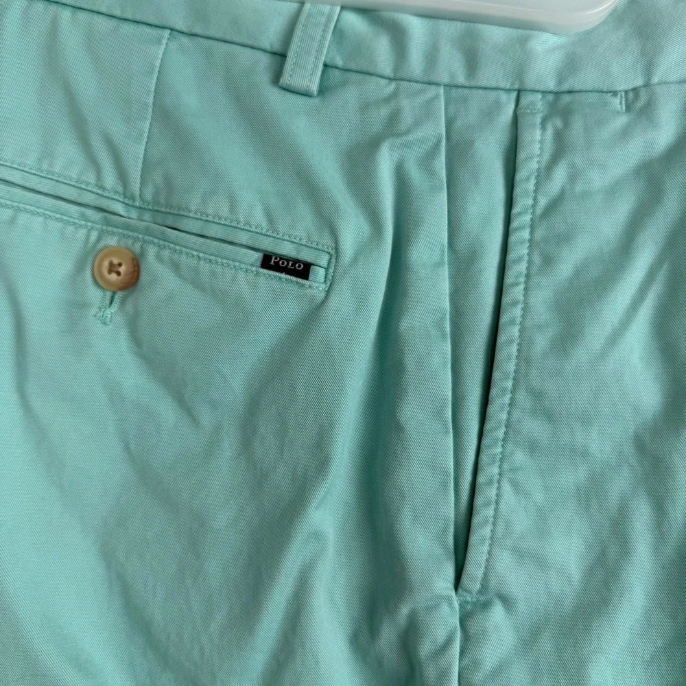 Polo Ralph Lauren‎ Shorts Mens 32 Mint Green Chino Stretch Classic Fit